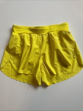 lululemon athletica Bright Yellow Shorts